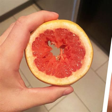 Dietary fibers in grapefruit provide stomach satiety, reduces food craving, and control overeating, which is, a major cause of obesity. . Grapefruit blow job